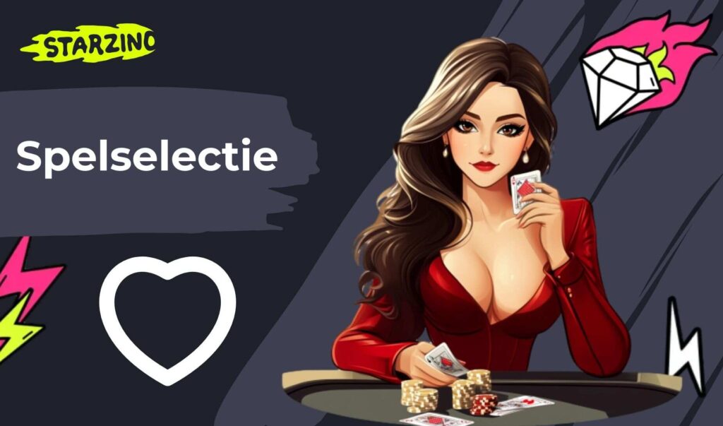 Spelselectie bij Starzino Nederland Casino recensie